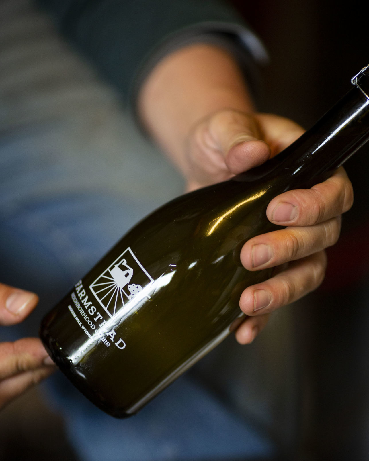 Farmstead Cider bottling